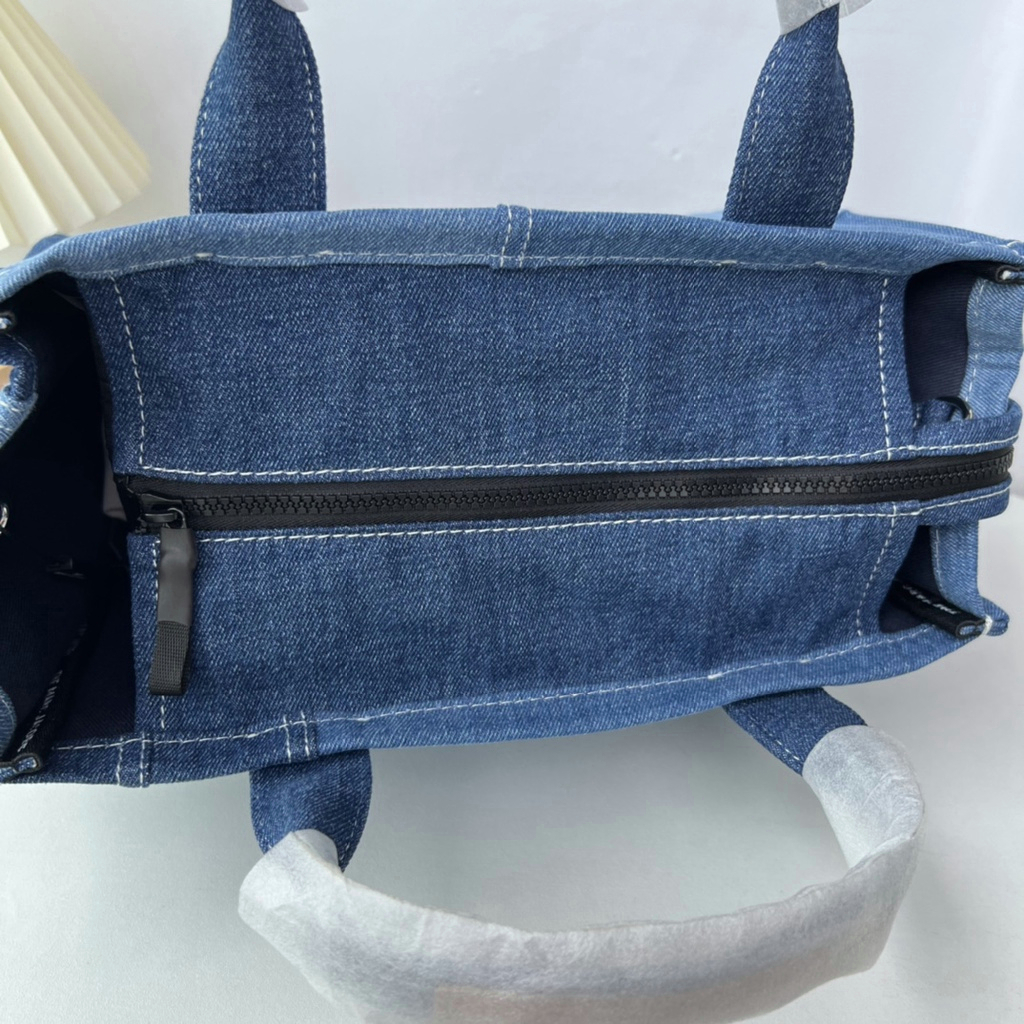 [Instant/Same Day] M-J  Original  MJ3TTB02   thick canvas material + leather lady shoulder bag cross-body bag tote bag