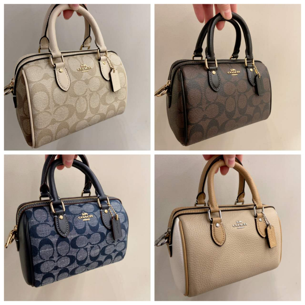 CH159 CH160 CH469 CH370 CH157 Coach Woman Bag Mini Rowan Pillow Boston Crossbody Slingbag