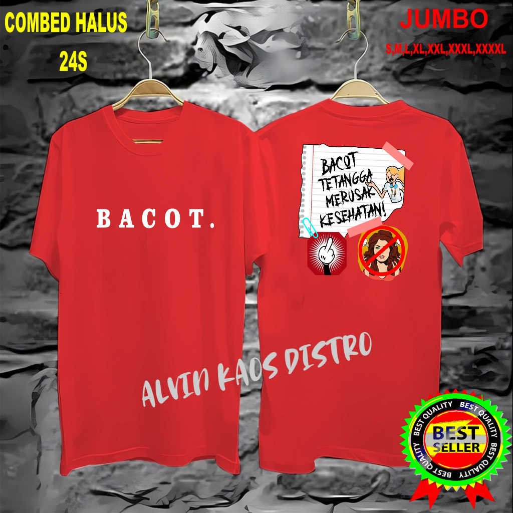 Terviral Kaos dtf db bac0t ttga bukin rusak kesehatan KAOS MURAH  Kaos Putih Hitam Kaos Terlaris No 1 Promo Diskon