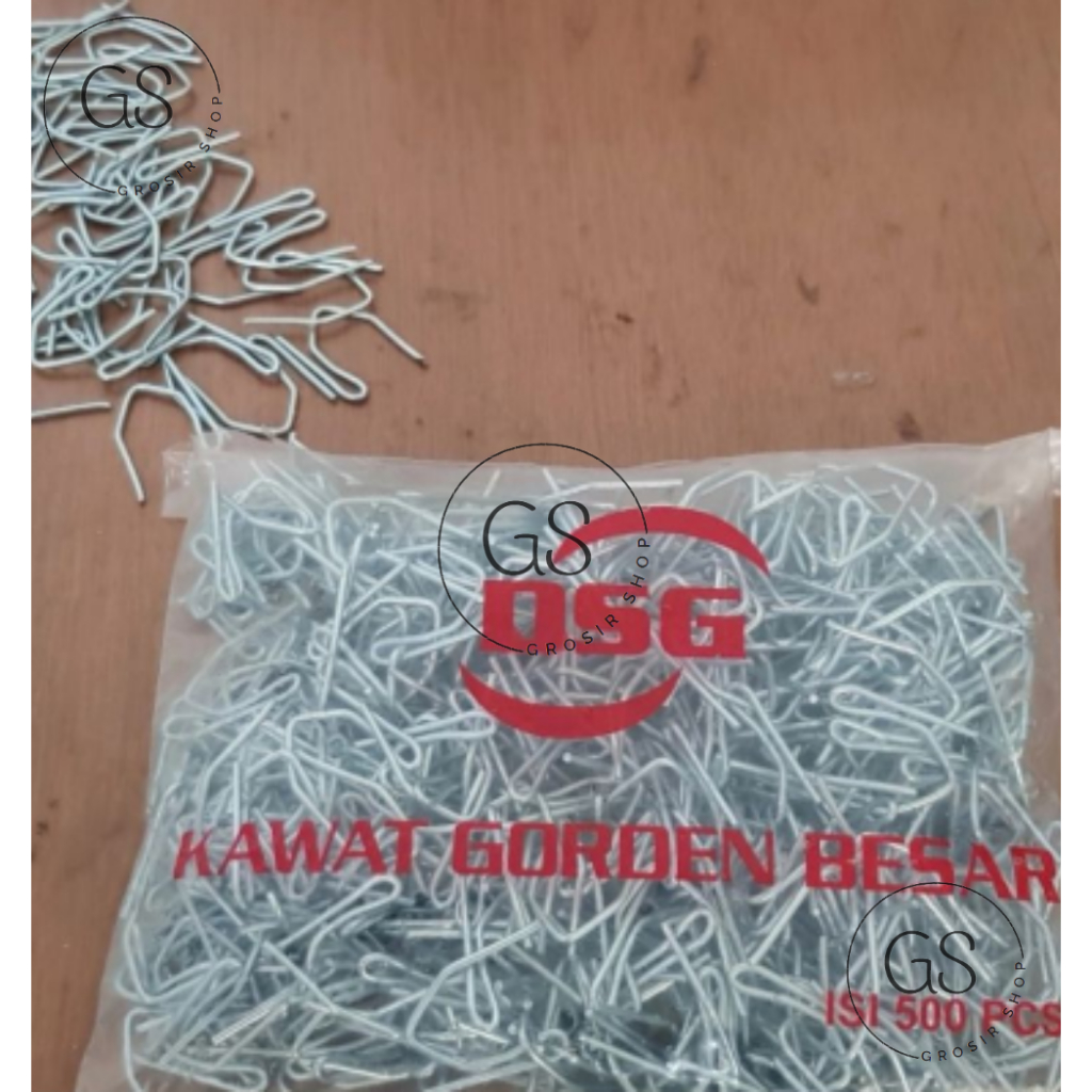 Kawat Cantolan Hordeng Plisket / Kawat Cantelan Gorden Vitrase / Roda Gantungan Rel Alumunium