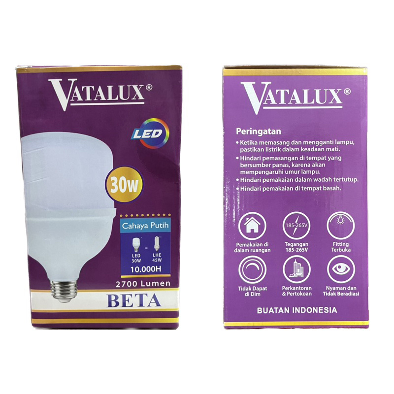 Vatalux - Lampu LED 30W