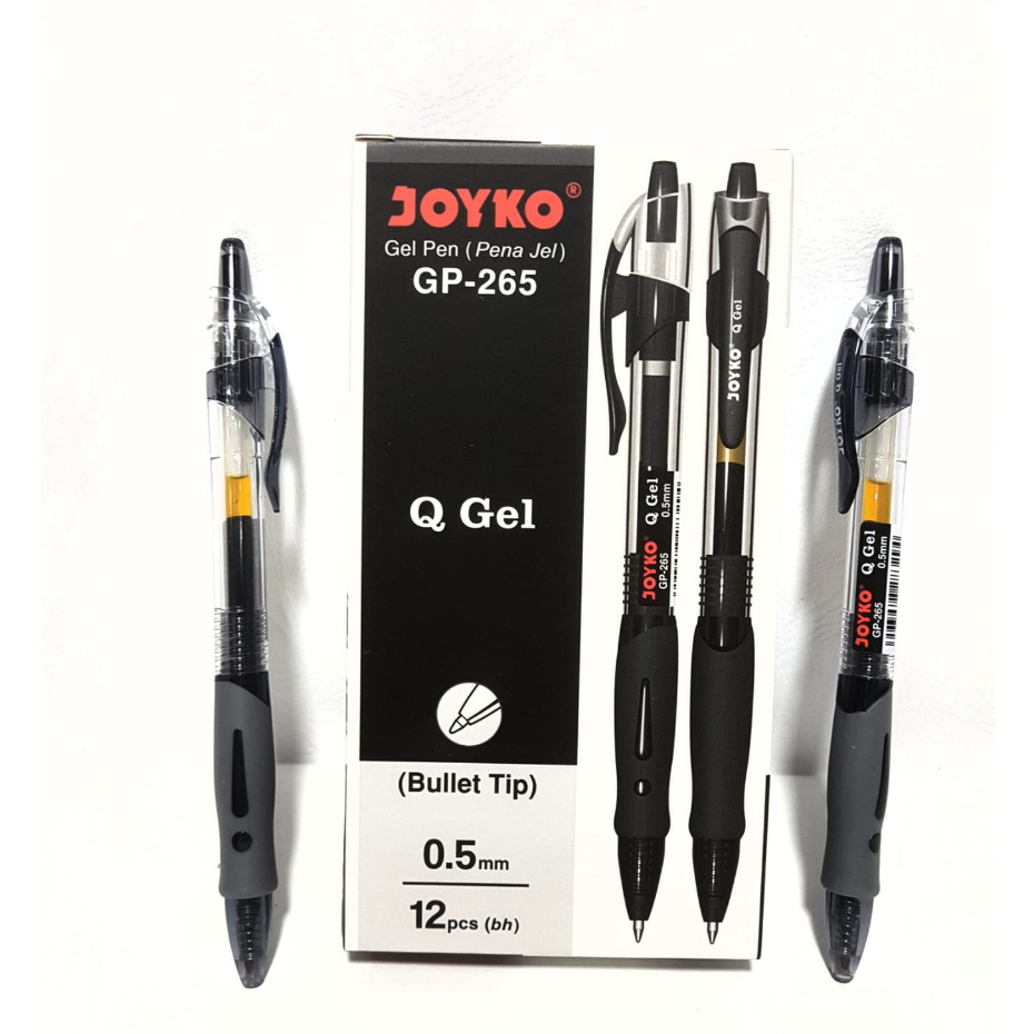 

Harga Grosir (1kotak12pcs) Pulpen Gel Pen Cetek JOYKO GP-265 / BP-56 Original