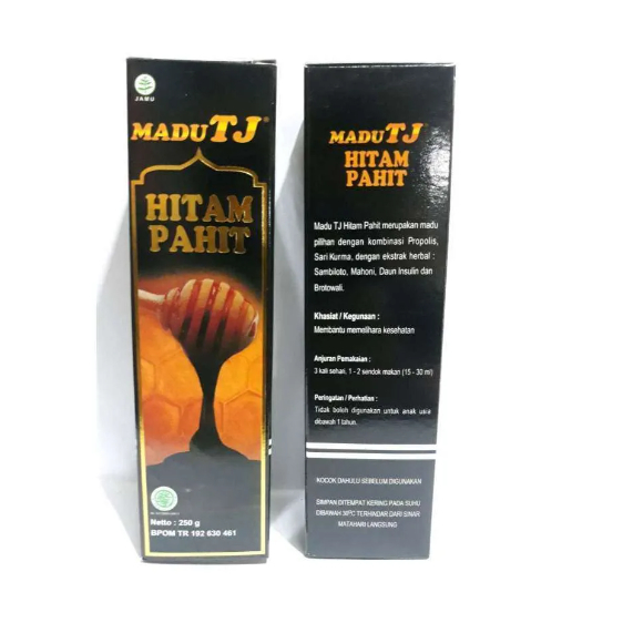 

MADU TJ HITAM PAHIT 250 GR