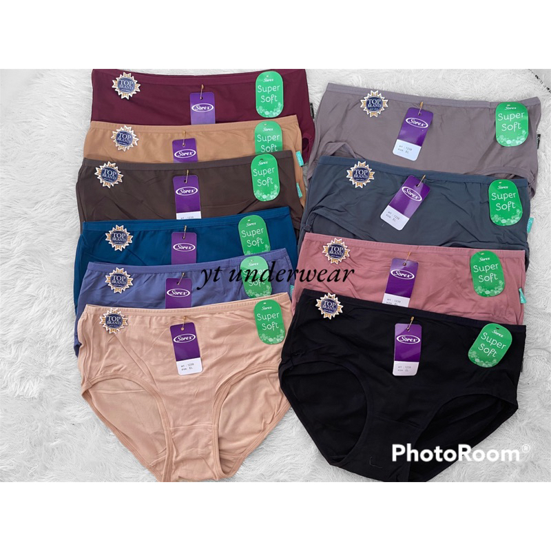 6PCS CELANA DALAM SOREX SUPER SOFT/CELANA DALAM WANITA ORIGINAL SOREX
