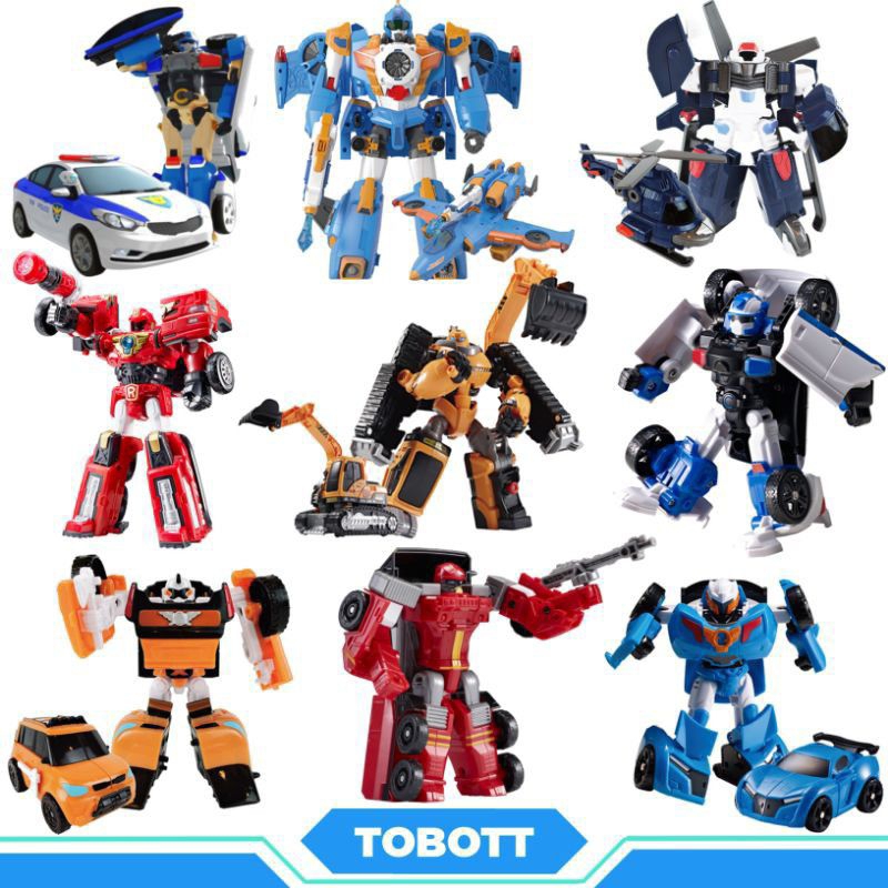 ROBOT BAGUS MURAH Transformers PESAWAT HELI X Y Pemadam Toobot