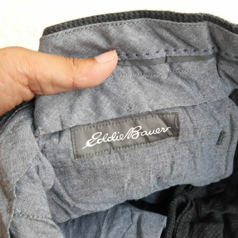 WORK PANTS CELANA PANJANG MOTIF EDDIE BAUER