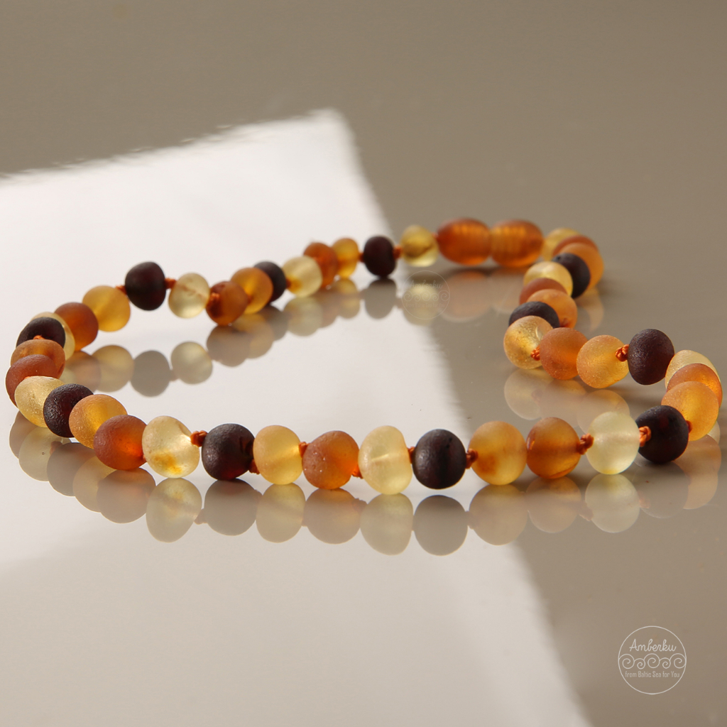 AMBERKU Kalung Amber Raw Multicolor K5A