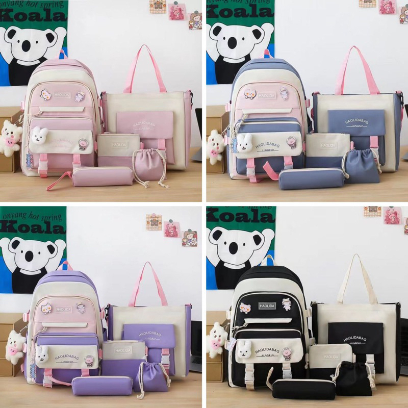 ELJ 6787 5in1 / tas murah / tas import / tas ransel