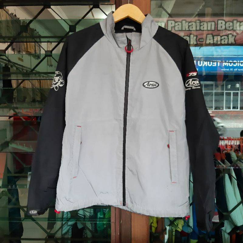 jaket motor arai second