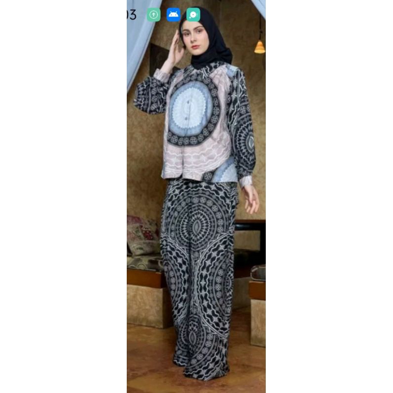 Mandjha One Set Ivan Gunawan Fashion Original Charming Set Size S, Ready Banyak Fashion Lainnya Glor