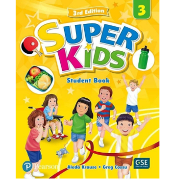 SuperKids (3rd Ed) Lv3 Student Book w/ 2 Audio CD n PEP Code (Pearson)