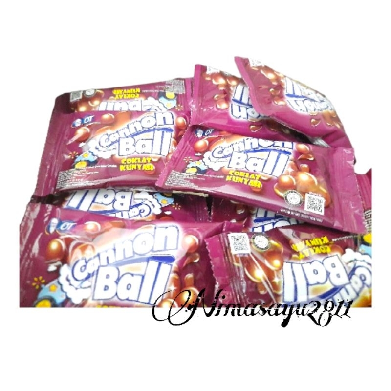 

Canon Ball Cannon Ball Coklat Kunyah 1 box isi 24