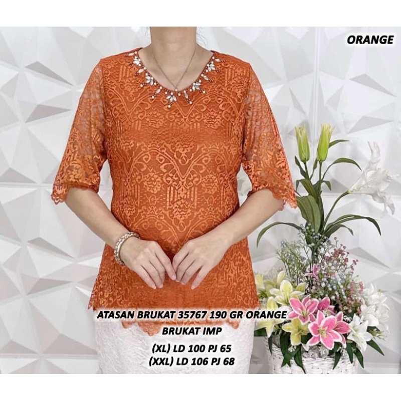 Atasan Brukat Cantik Mutiara 35767 (XL-XXL)