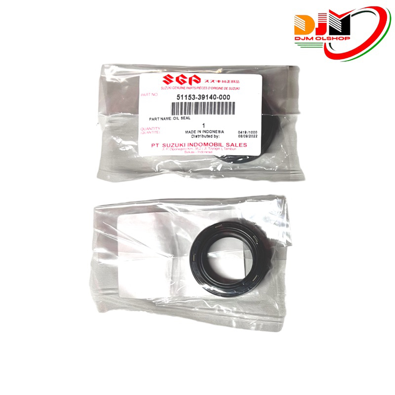 Seal Shock Depan Seal Tutup Abu SATRIA 2TAK SHOGUN 110 TORNADO GP 100 GP125 A100 GL100 WIN Sil Original Suzuki SGP 51153-39140 1pcs