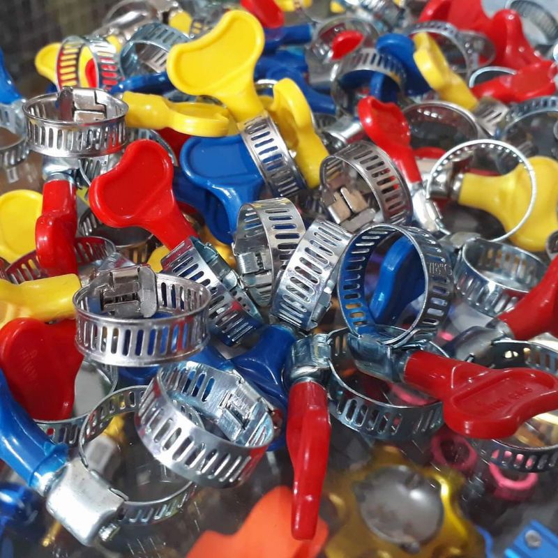 KLEM KUPU KUPU COCOK UNTUK TABUNG HAWA TUTUP OLI DAN NEPEL OIL