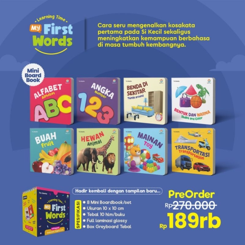 Learning Time My First Word Ziyadbooks
