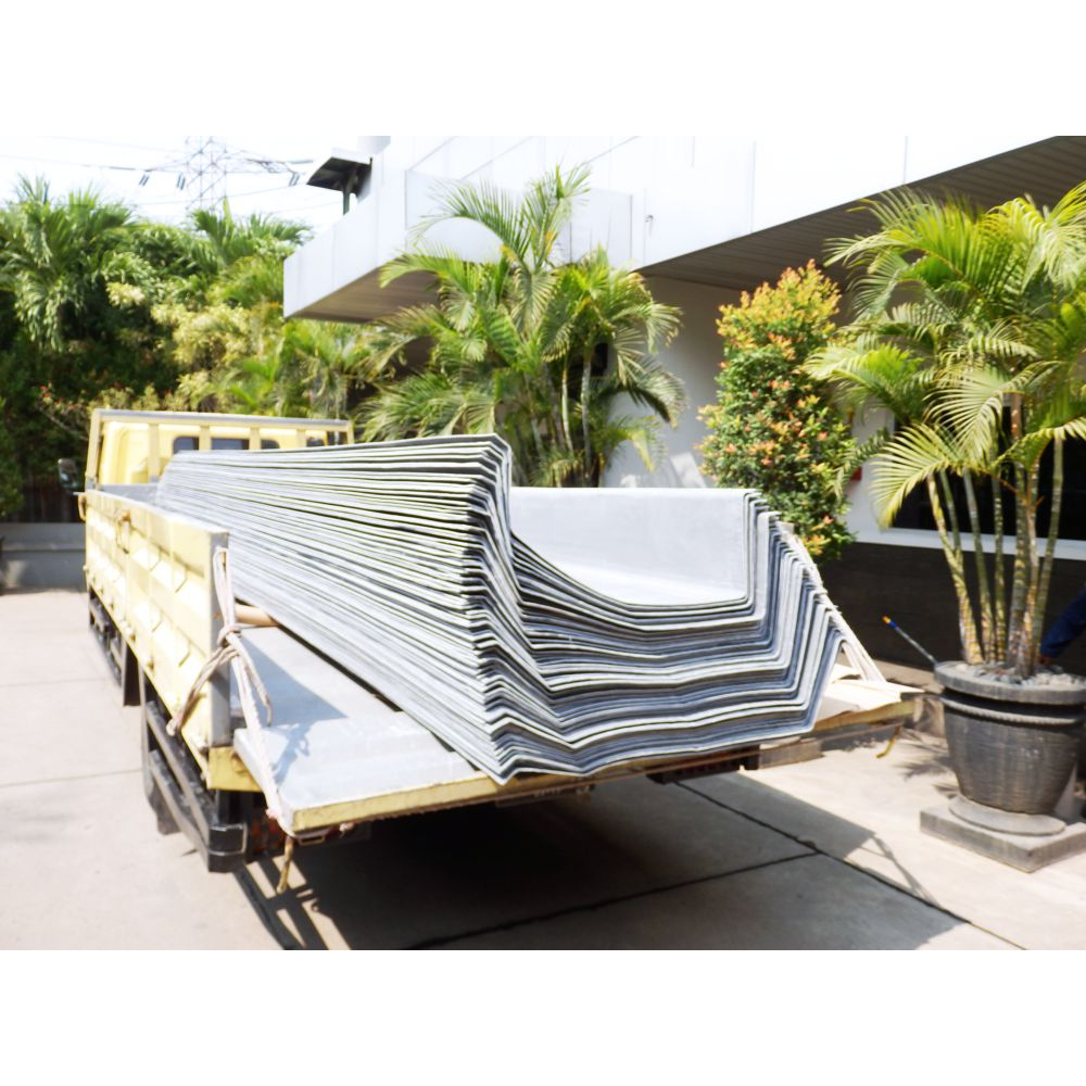 Talang Air Fiberglass / FRP Gutter / Talang / Gutter FRP / Saluran Air