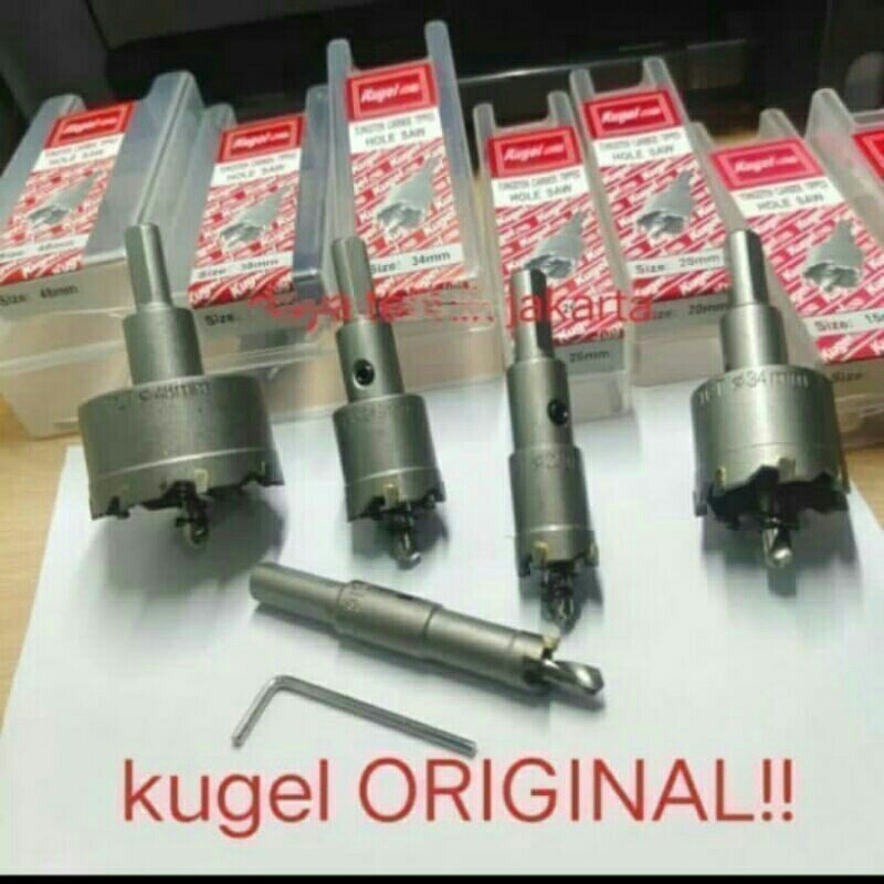 Hole saw kugel TCT 65 mm -mata bor stainless kugel original