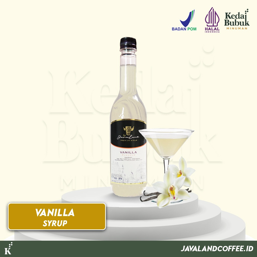 

Javaland Syrup / Sirup Rasa Vanilla 620ml - Premium