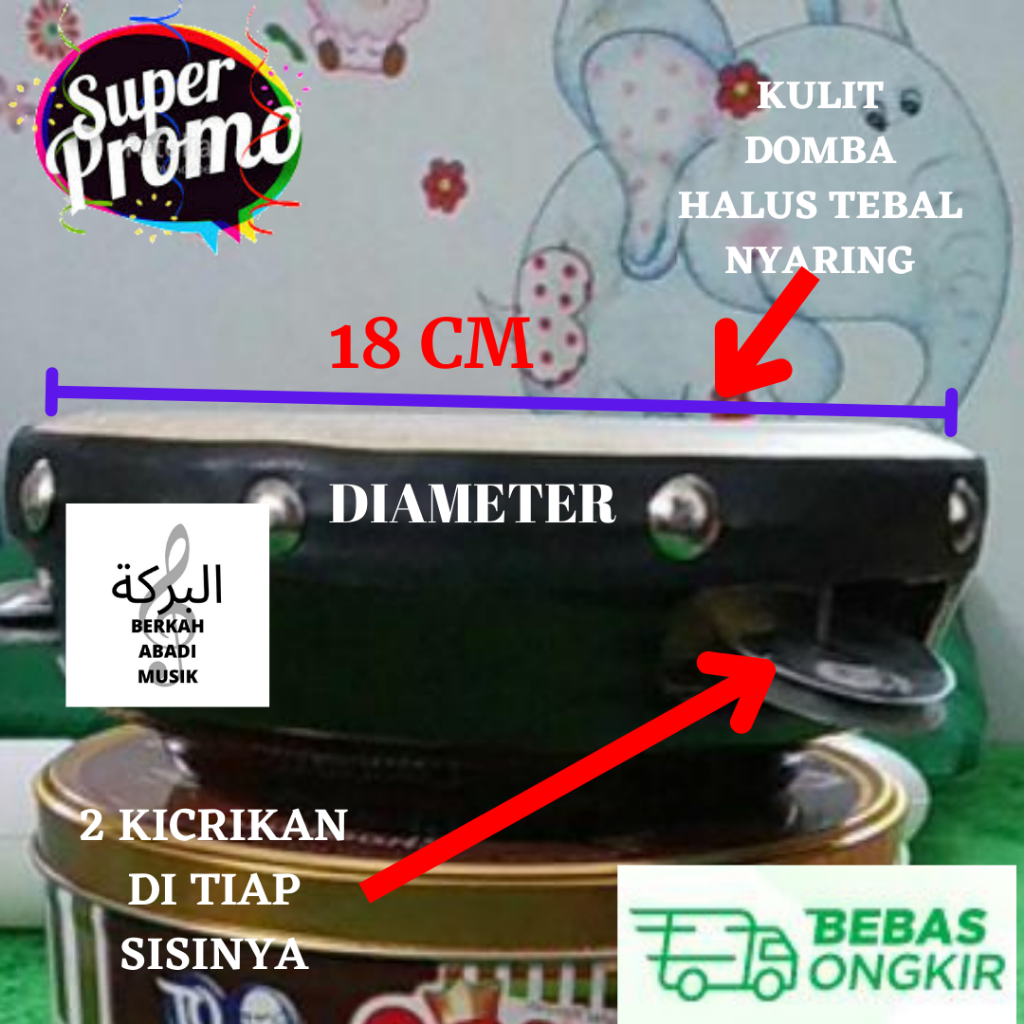 Rebana mainan kecil KRICIK Rebana kecil rebana kecil untuk anak rebana kecil anak Rebana anak anak r