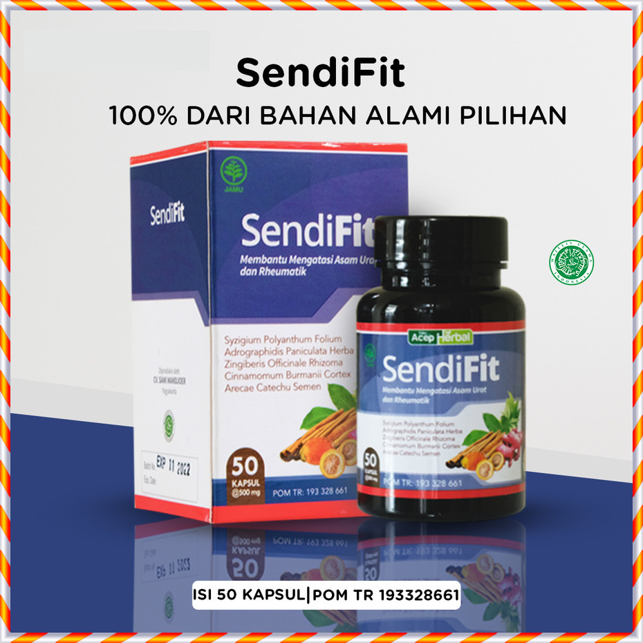 

Sendifit Herbal Asli Mampu Atasi Asam Urat Dan Rematik Membantu Merawat Kesehatan Tulang Otot Mengatasi Osteoporosis G2M5