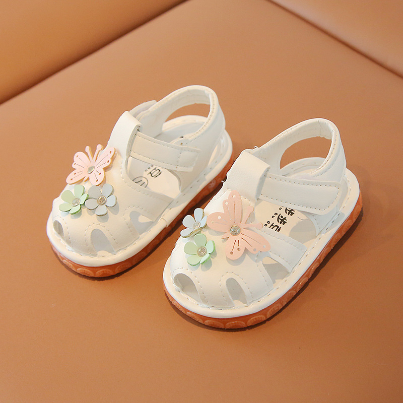 Sepatu Sandal Anak dan Bayi Motif Kupu/ Sepatu Sandal Anak SP19