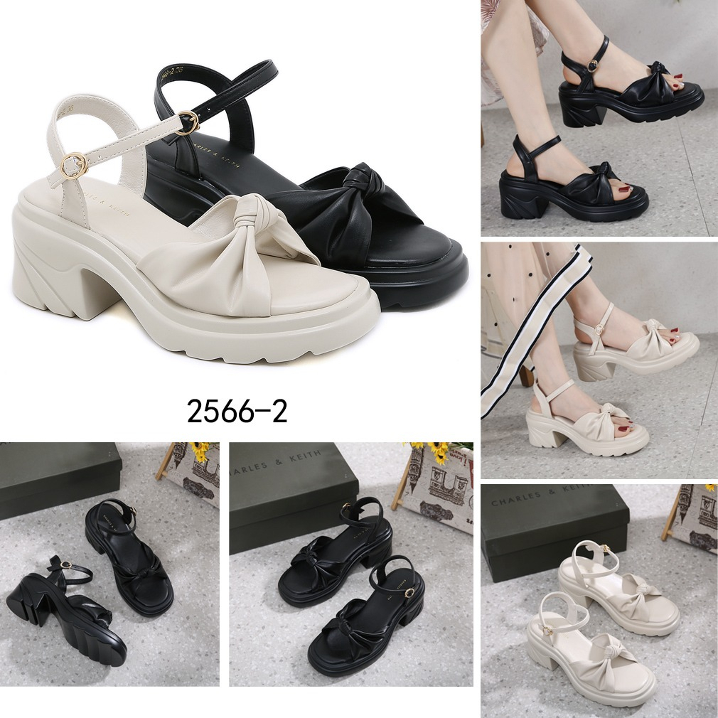 2566-2 Platform Sandals Ankle Straps