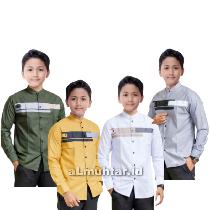 baju koko anak viral terlaris // pakaian muslim anak remaja laki laki // baju muslim anak lengan panjang