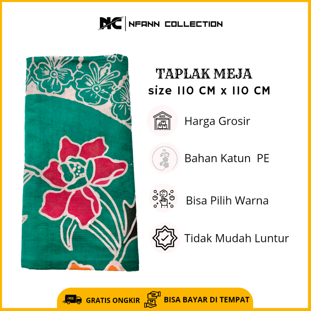 TAPLAK MEJA KAIN BATIK MURAH| SOUVENIR MEJA TAMU/MEJA MAKAN