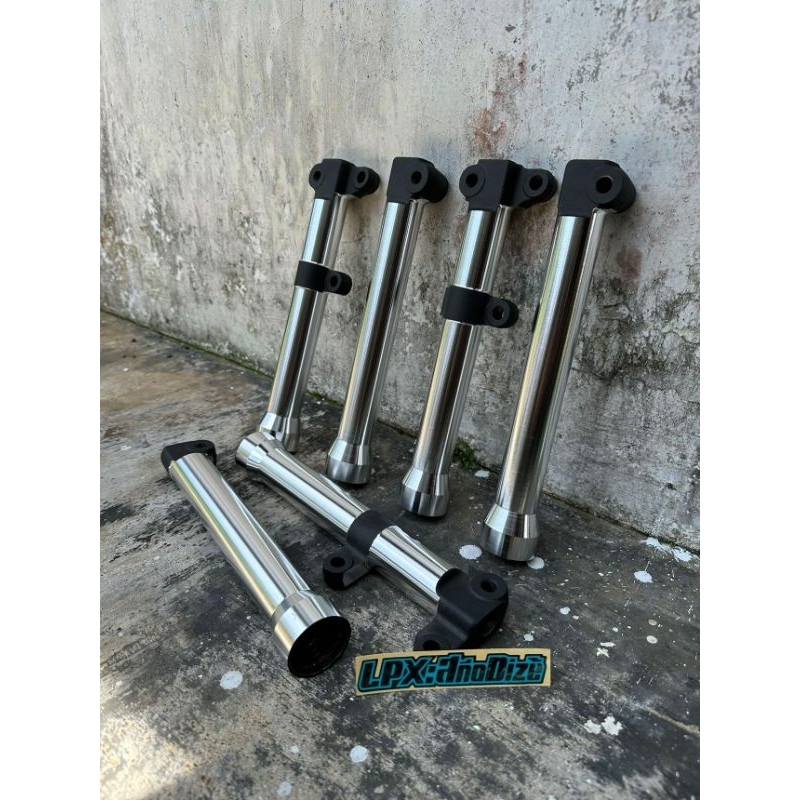 TABUNG BOTTOM SHOCK MIO BAHAN ORIGINAL COPOTAN POWDER COATING BUBUT