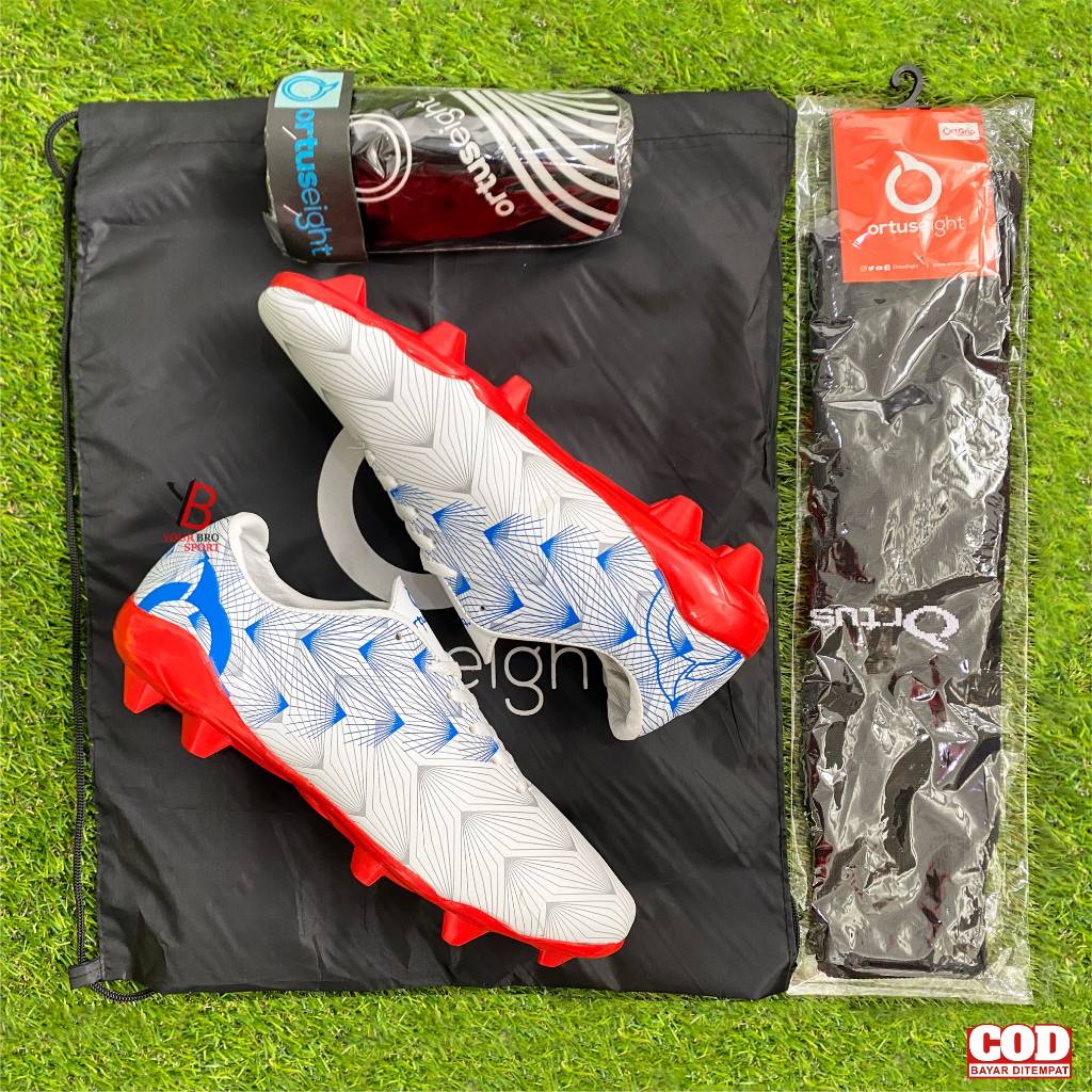 SEPATU BOLA FREE TAS GYMSACK, KAOS KAKI PANJANG & DEKER. PROMO SEPATU BOLA DAPAT 4 PRODUK. Sepatu Se