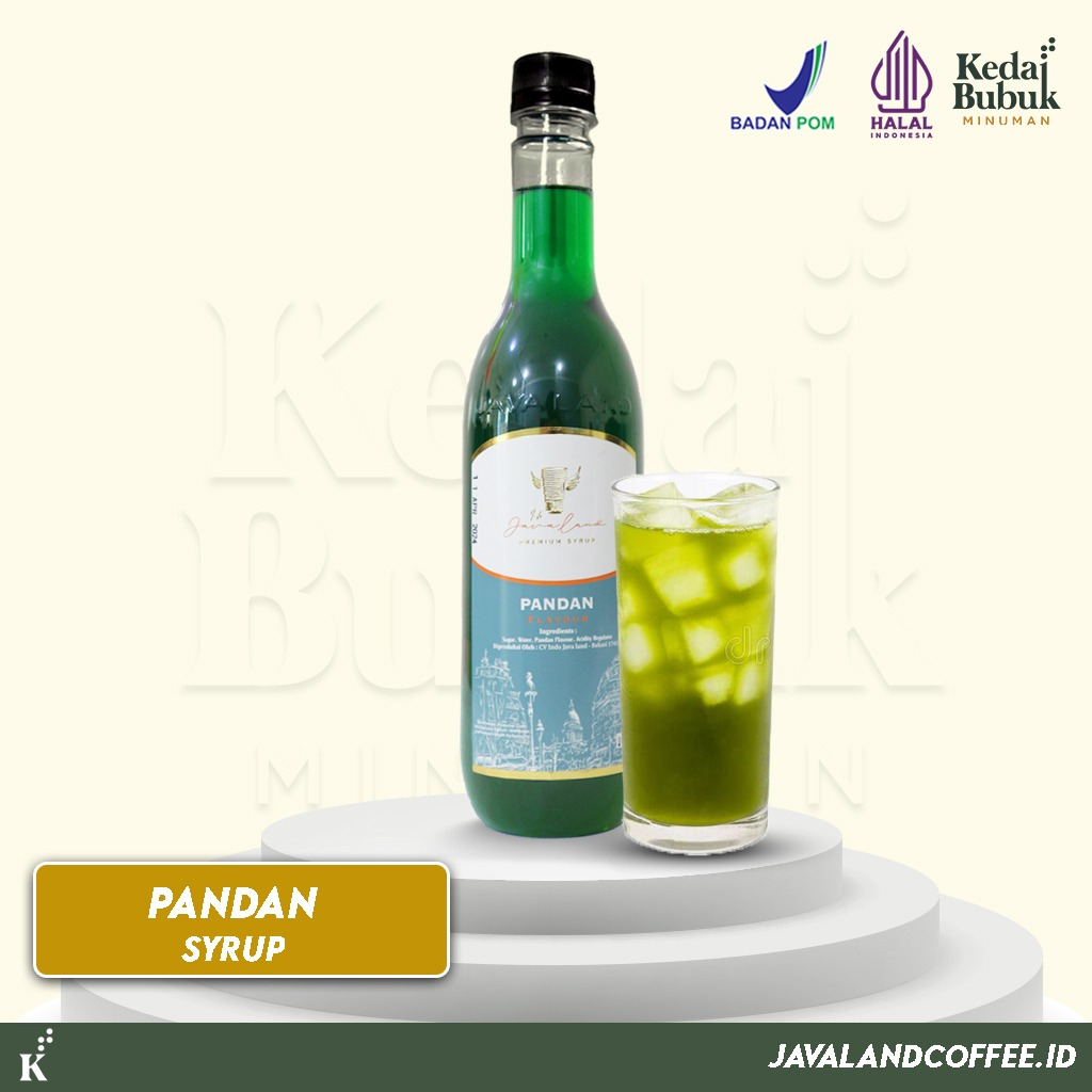 

Javaland Syrup / Sirup Rasa Pandan 620ml - Premium