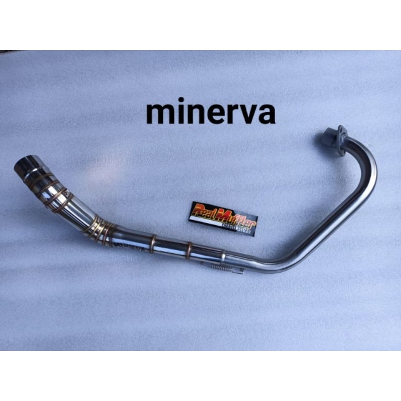 Pipa leheran knalpot racing pnp Minerva 150 R