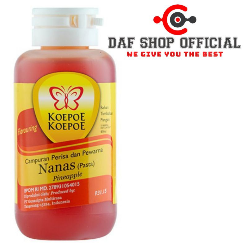 

Pasta Makanan Nanas Koepoe Koepoe 60 ml