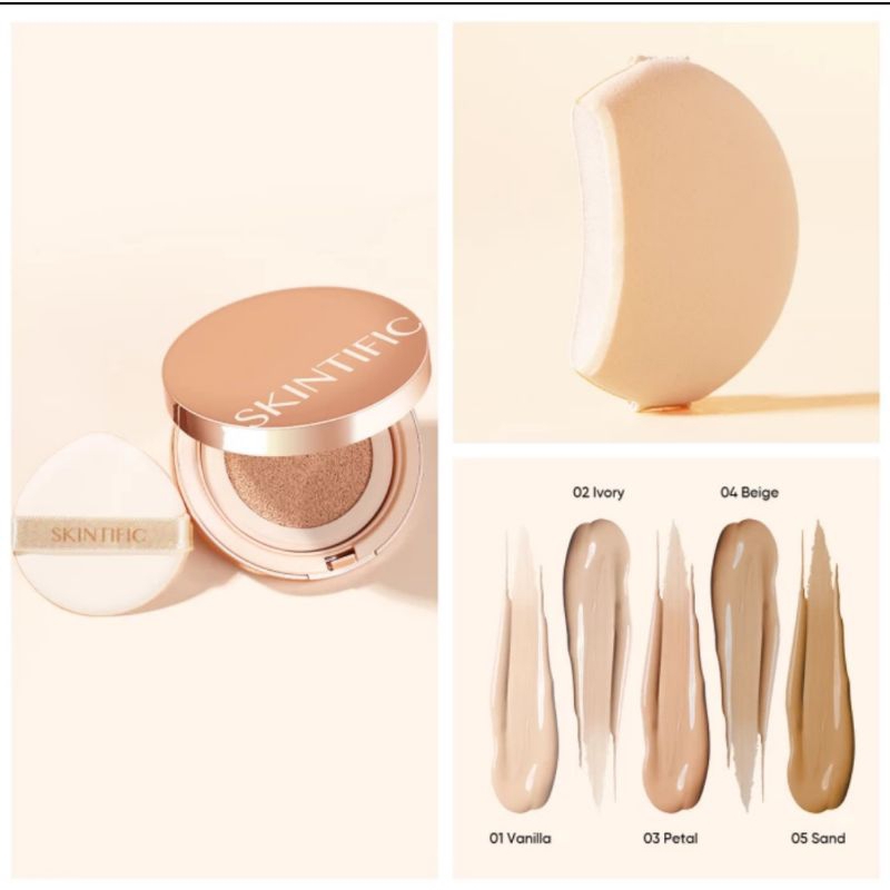 Skintific - Cover All Perfect Cushion SPF 35 PA++ Foundation Flawless