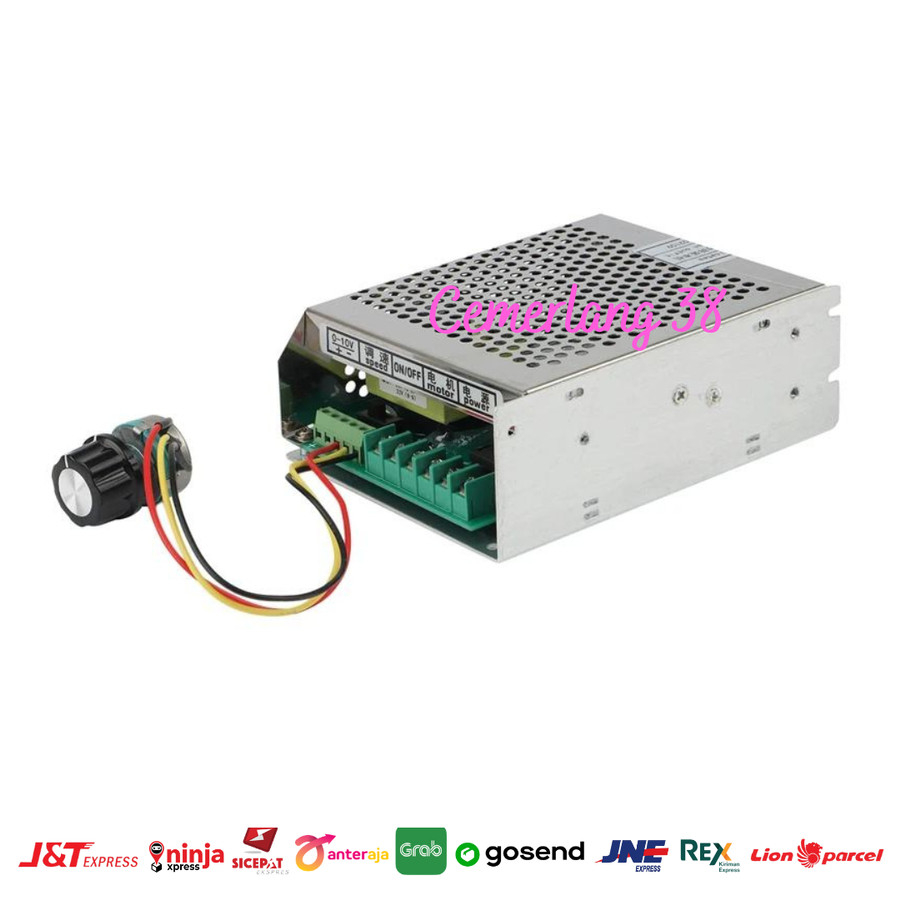 AC 110-220V PWM Speed Controller For DC 0-100V 500W Spindle Motor