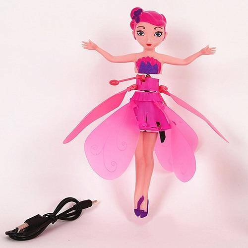 (FO) Mainan Peri Terbang Sensor Tangan - Doll Princess Flying Charging