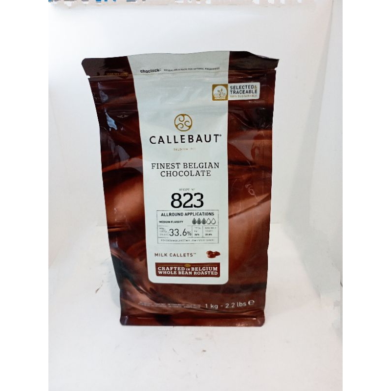 

Callebaut 823 milk chocolate 1kg