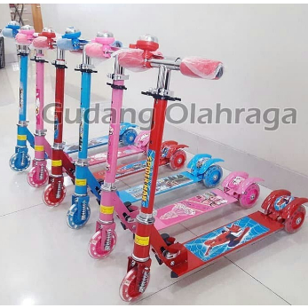 Skuter Otoped Anak Free BELL / Mainan Sepeda Anak - PINK