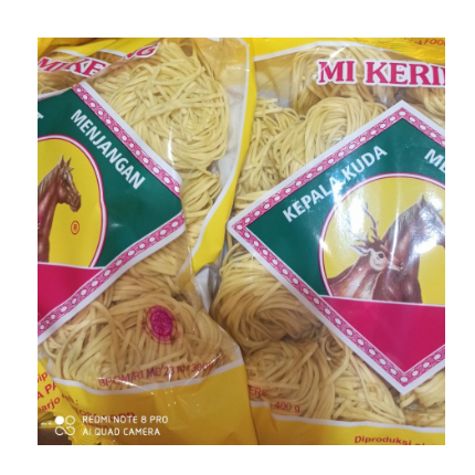 

Mie kering cap kepala kuda gelung 400gr