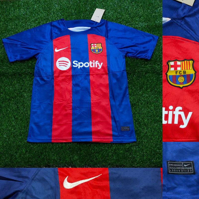 Jersey Barcelona Home 2023 2024 Grade Ori Import Baju Sepak Bola Pria Dewasa