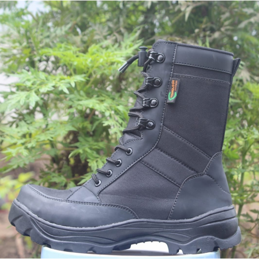 Sepatu Pdl Weba Sepatu Safety Boots pdl Tctical Pria Kerja Tni Porli Brimob Security