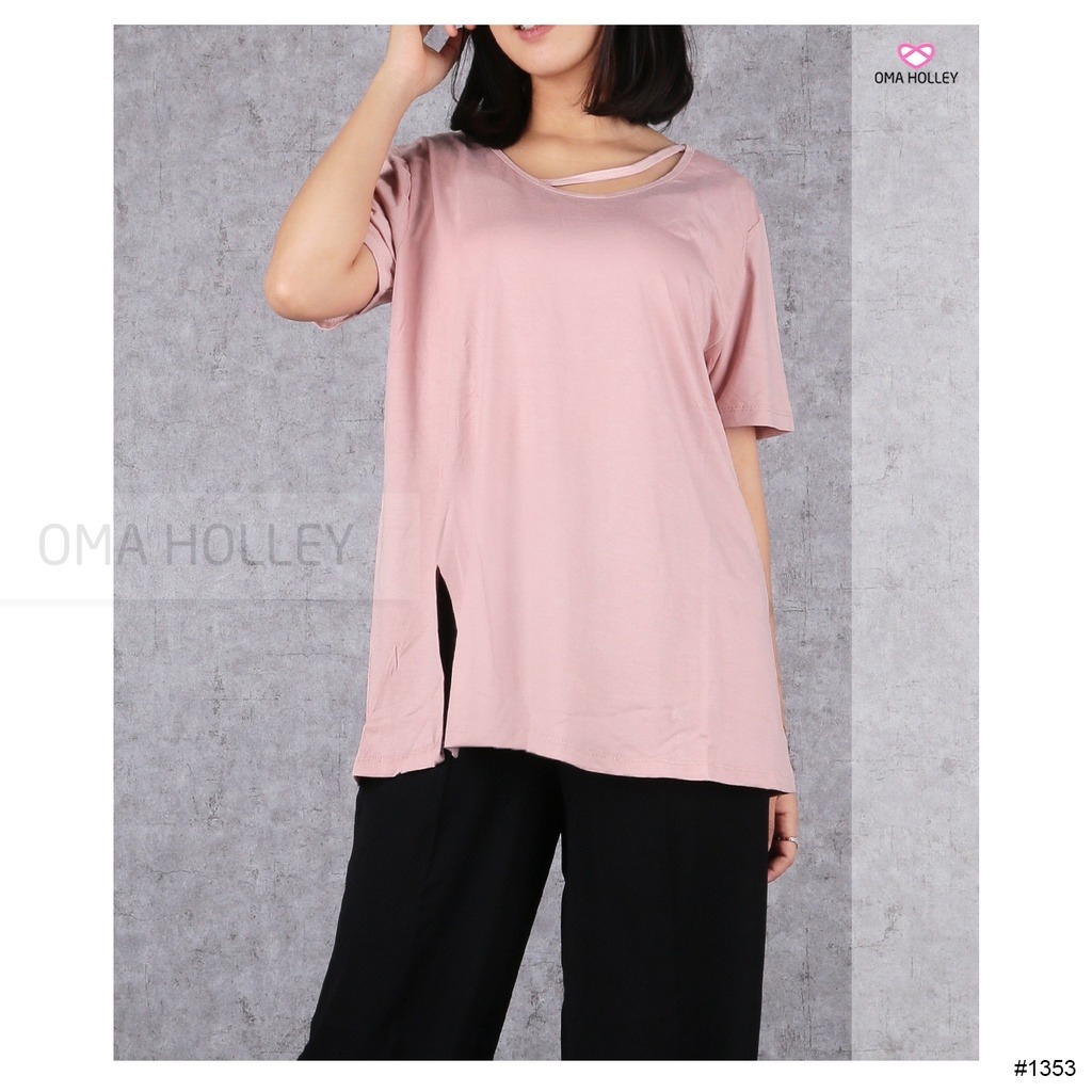 (COD) OH Fashion Kaos Louisa Oblong #1353