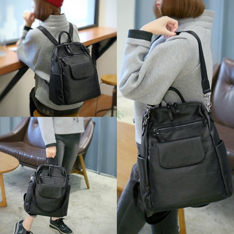 RL503 Ransel Wanita Remaja Tas Punggung Cewe Fashion Women Casual Backpack