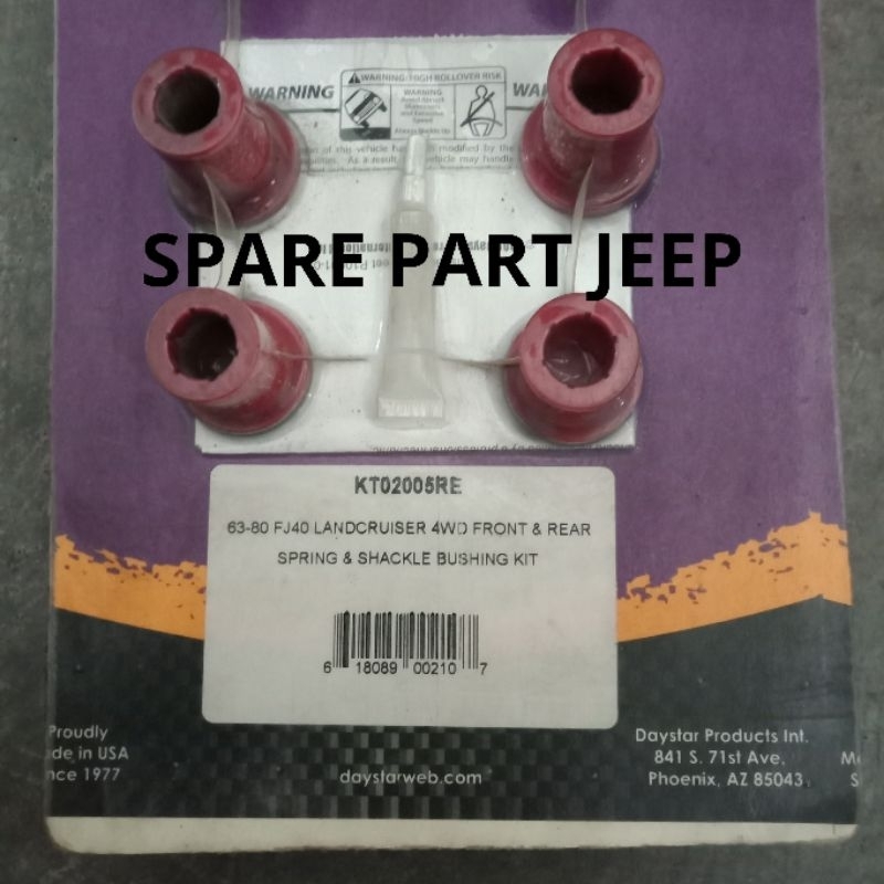 Karet Anting Per Toyota Hardtop HTP Tahun Lama USA