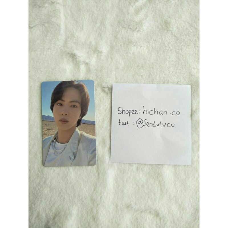 Photocard PC BTS Seokjin POB Proof Album