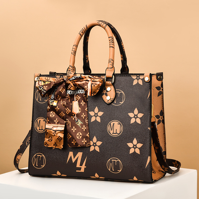 MV_Marvelouz MV137916 Tas HANDBAG Motif Wanita Casual Modis Ada Syal Cantik Terbaru 1kg bisa 1 tas supplier tas import CR7916