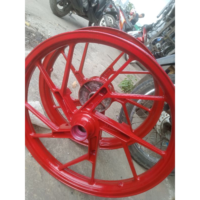 velg pelek racing Suzuki Satria Fu PNP Shogun 1set depan belakang { Original }