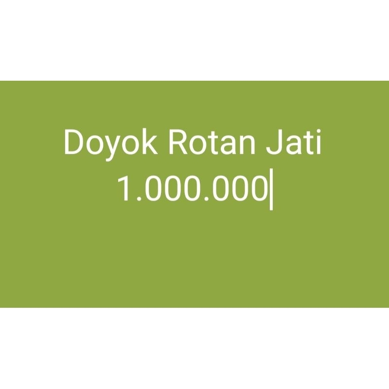 SOFA DOYOK + KURSI BANTENG