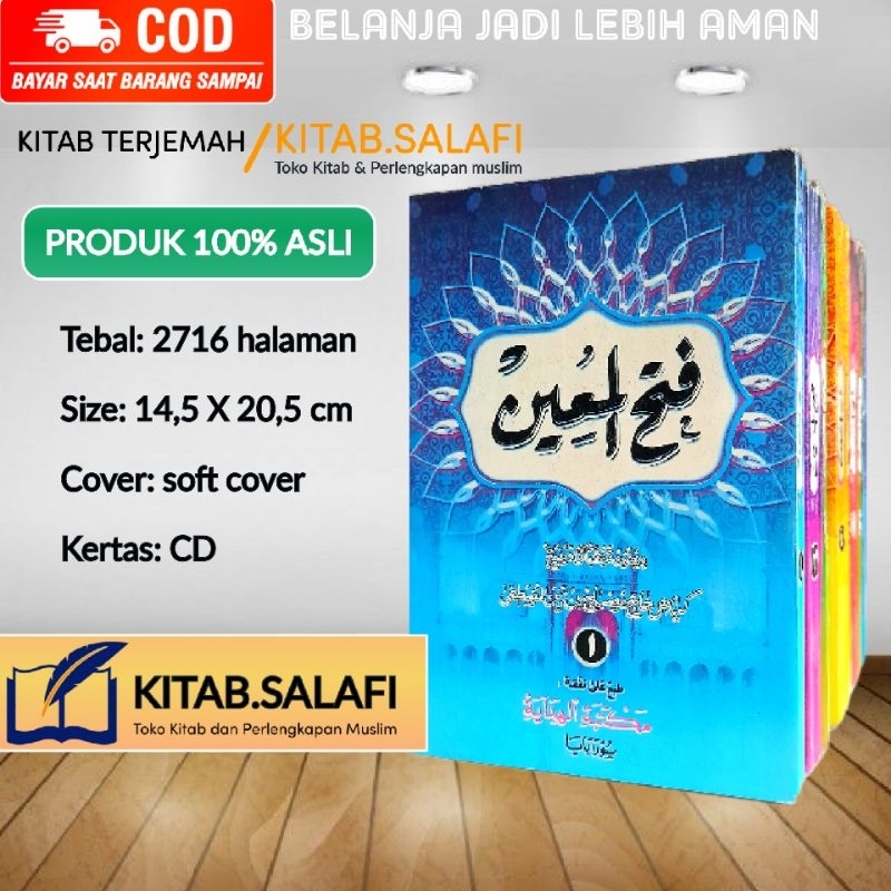 Terjemah Fathul Mu'in Jawa Pegon 8 Juz (Satu Paket) Terjemah Fathul Muin Jawa Pegon Satu Paket 8 Jil